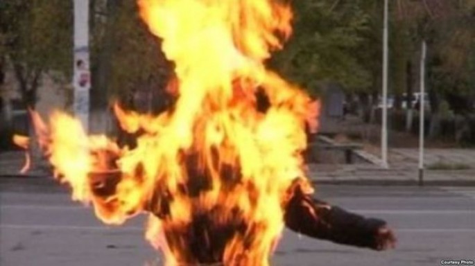 Moskvada məktəblini yandırdılar – VİDEO