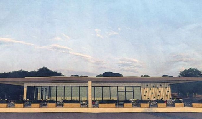 Yol kənarında müasir restoranlar tikilir - FOTO