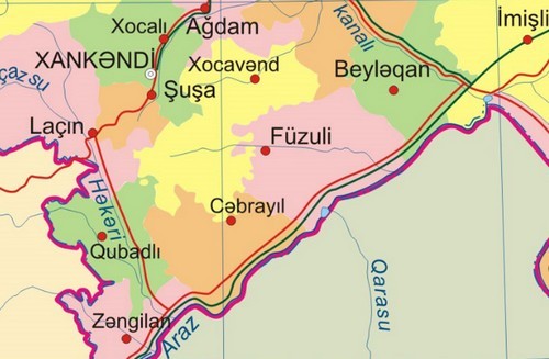 Şuşa, Kəlbəcər, Cəbrayıl, Zəngilan və Ağdama gedişhaqqı açıqlandı - CƏDVƏL
