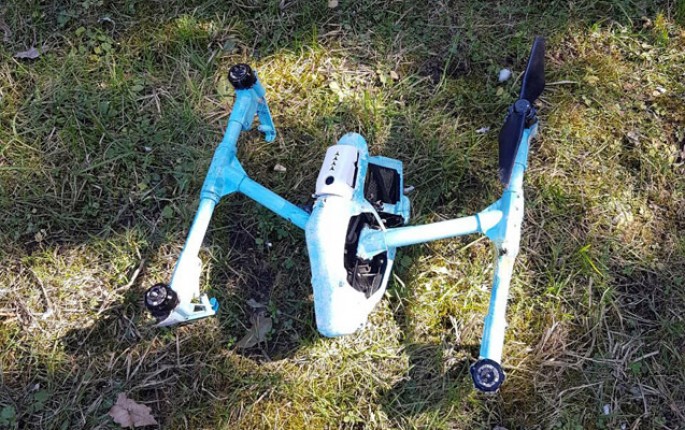 Daha bir erməni PUA-sı vuruldu - FOTO