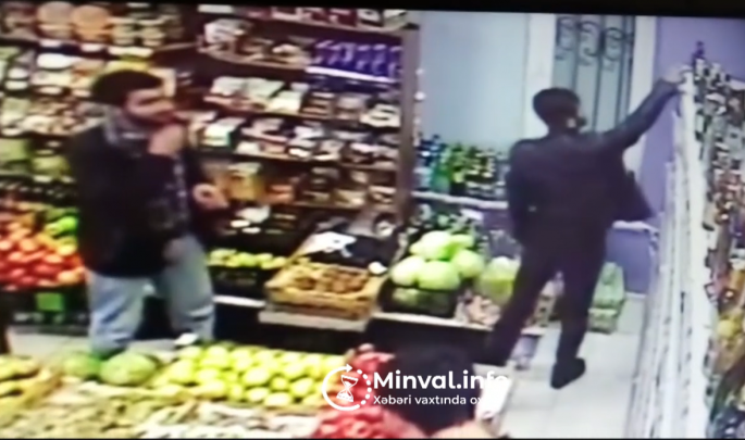 Bakıda oğrular kameranı unutdular – VİDEO