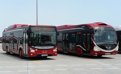 Bakıda bu avtobuslarda gediş haqqı 1 manat oldu