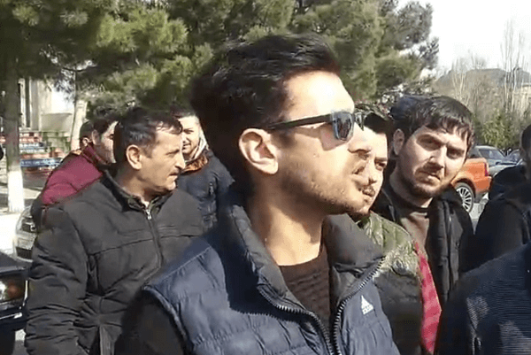 Sumqayıtda taksi sürücüləri aksiya keçirir – CANLI VİDEO