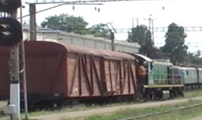 Dəmiryolu vağzalında quldurluq - VİDEO