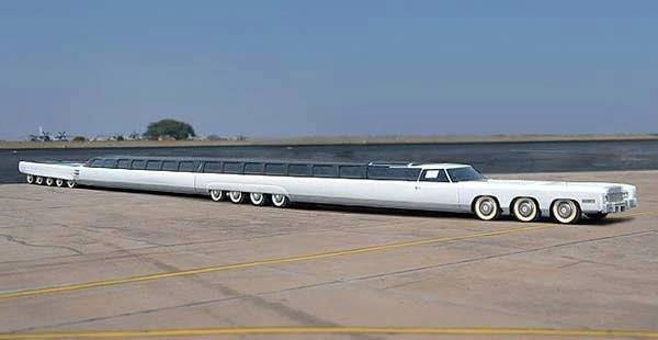 Dünyanın ən uzun limuzini - FOTO