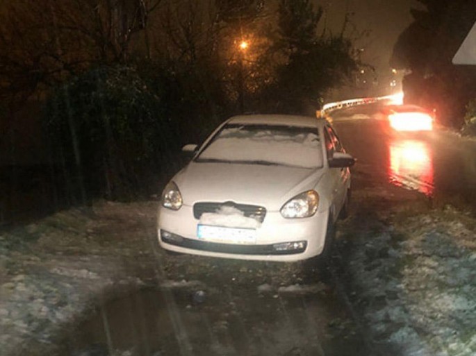 Güclü qar səbəbindən Ankara-İstanbul şosesi bağlanıb