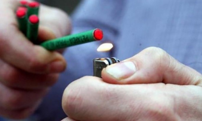 Qazaxda pirotexnik vasitə partladan 2 nəfər xəsarət alıb