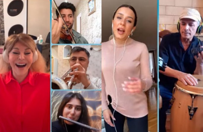 AZAL və Azərbaycan ifaçıları: "Biz birlikdə qalib gələcəyik!"  - VİDEO