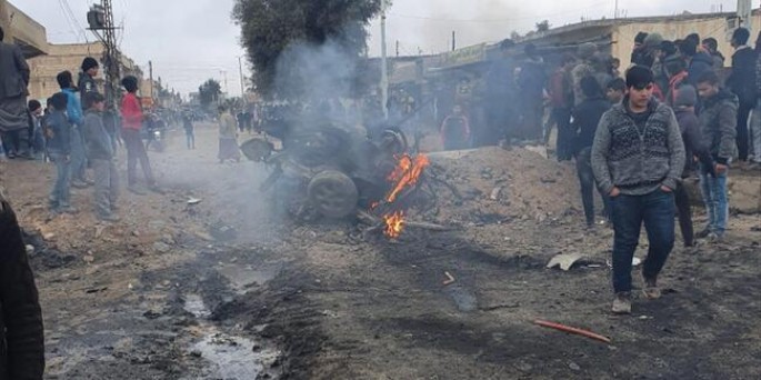 Partlayıcı dolu avtomobil partladıldı: 3 ölü, 4 yaralı