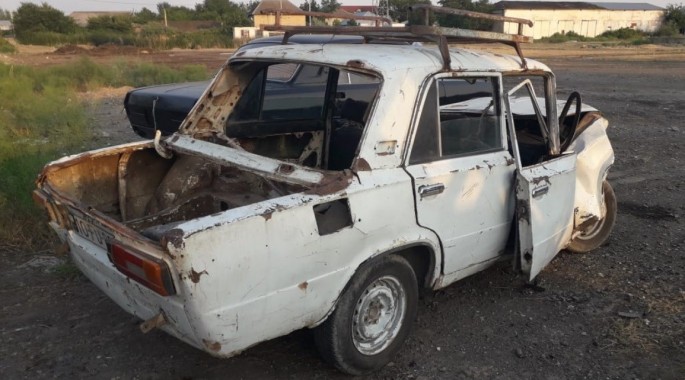 Kürdəmirdə yol qəzası: 3 yaralı - FOTO