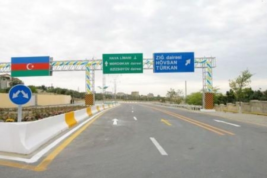 Zığ-Hava limanı avtomobil yolunun bir hissəsində hərəkət məhdudlaşdırılır