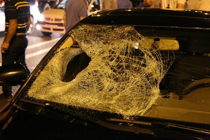 Suraxanıda iki sərnişin yol qəzası nəticəsində xəsarət alıb