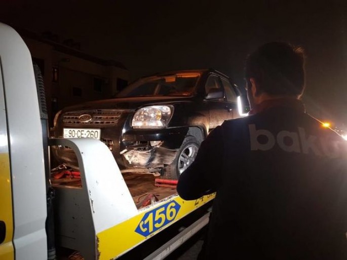 Yüksək sürət qəzaya səbəb oldu  - VİDEO