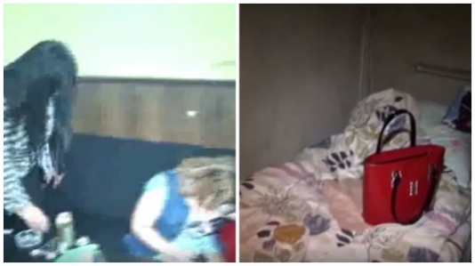 Bakıda əxlaqsızlıq yuvasına qəfil basqın: qızlar belə görüntüləndi – VİDEO