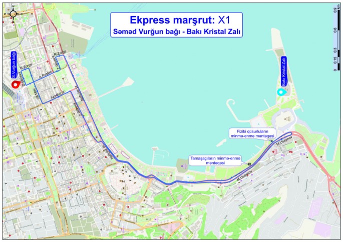 Bakıda 2 ekspress marşrut xətti üzrə həyata keçiriləcək - FOTO