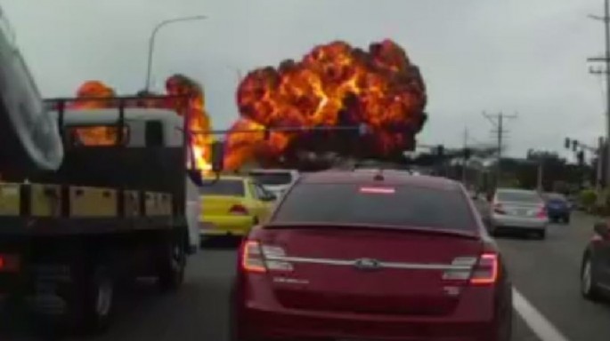 Təyyarə qəzasının görüntüsü yayılıb - VİDEO