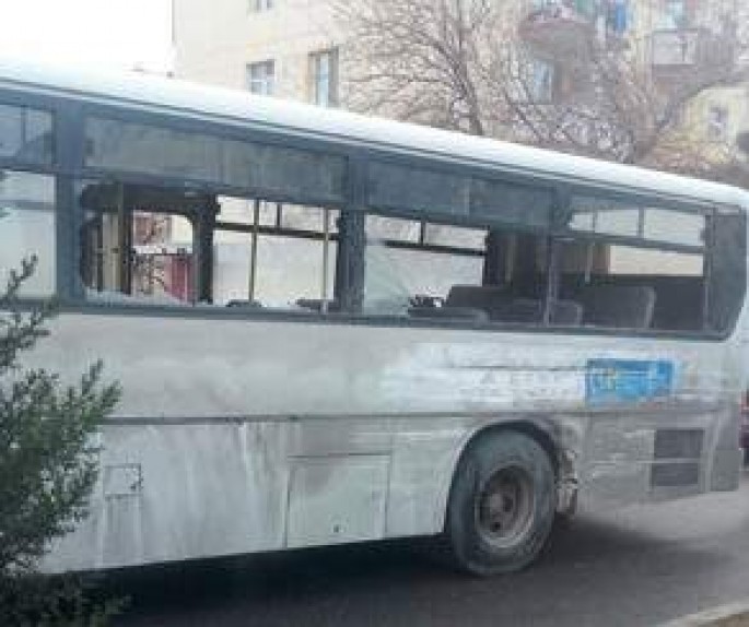 Bakıda növbəti avtobus qəzası - VİDEO
