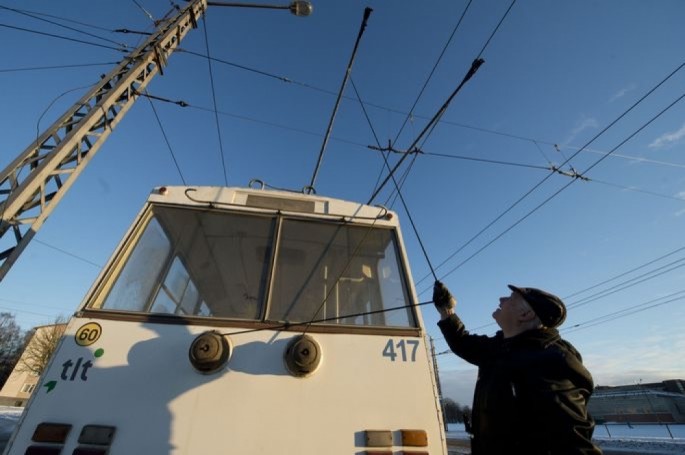 Tallinndə trolleybus xətləri ləğv olunacaq