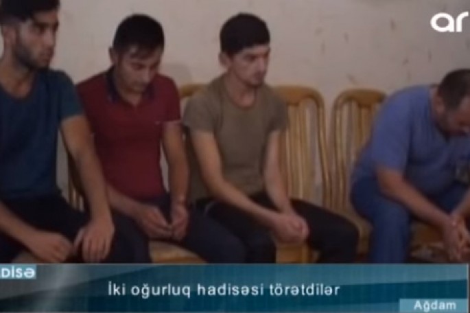 Oğurluq edən dəstə üzvləri saxlanıldı: "O taksidir, çörəyini qazanır" – VİDEO