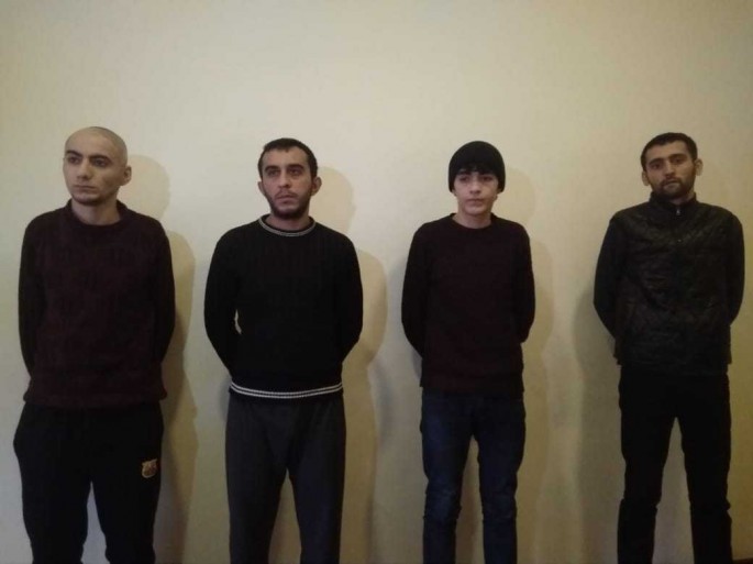 Soyğunçuluqla məşğul olan şəxslər saxlanılıblar - FOTO