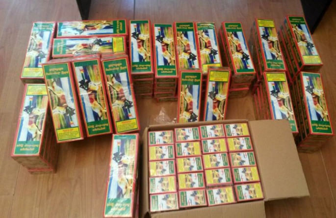 “Sədərək”dən 13962 ədəd partlayıcı oyuncaqlar və pirotexniki vasitələr götürülüb