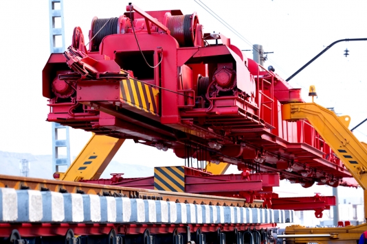 Sayca 6-cı yeni yoldəyişən Heybət stansiyasında quraşdırılır - FOTO