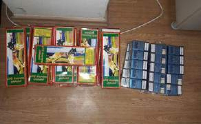 Avtomobildən pirotexniki vasitə və siqaretlər aşkar edildi