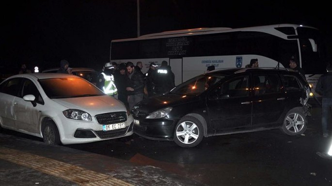 Sərxoş sürücü 9 maşına çırpıldı: “Viski yoxdur?” – FOTO + VİDEO