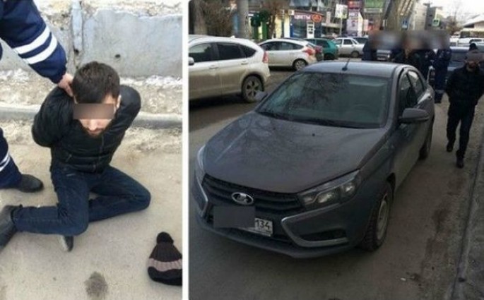 Avtomobil oğrusu yaxalanıb – VİDEO