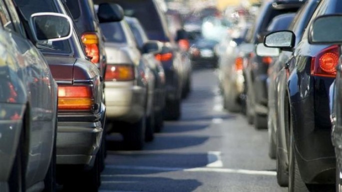 Bu yolda tıxac yaranıb - Qəza səbəbindən