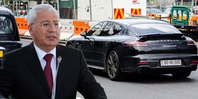 İşdən çıxarılan nazirin Londondakı dəbdəbəli həyatı, bahalı avtomobili - FOTO