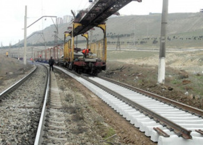 Bakı-Tbilisi-Qars dəmir yolu xətti 2018-ci ildə istismara veriləcək