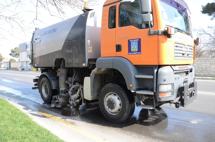 Paytaxtda tibbi-profilaktik və dezinfeksiyaedici tədbirləri gücləndirilib - FOTO