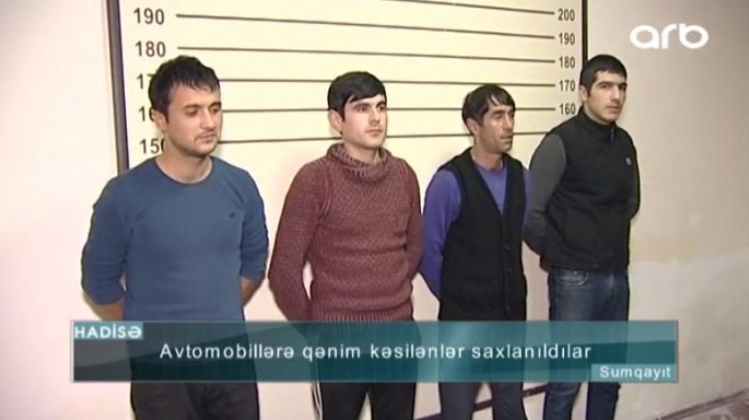 Avtomobillərə qənim kəsilənlər danışdılar – VİDEO