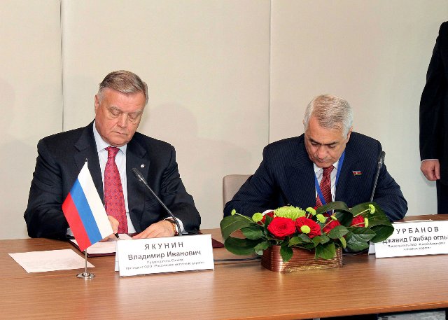 Azərbaycan və Rusiya dəmiryol nəqliyyatı üzrə memorandum imzalayıb