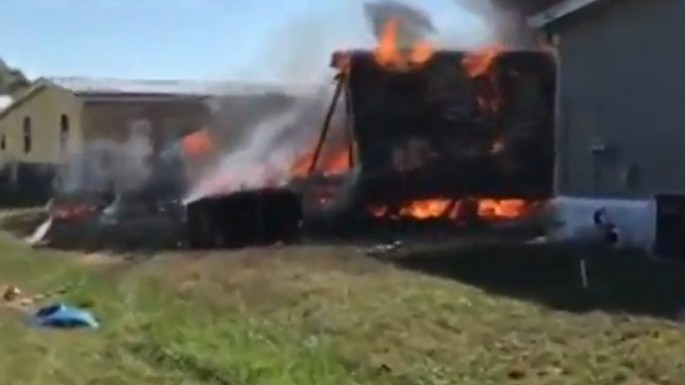 Vertolyot qəzaya uğradı: ölən və xəsarət alan var - VİDEO