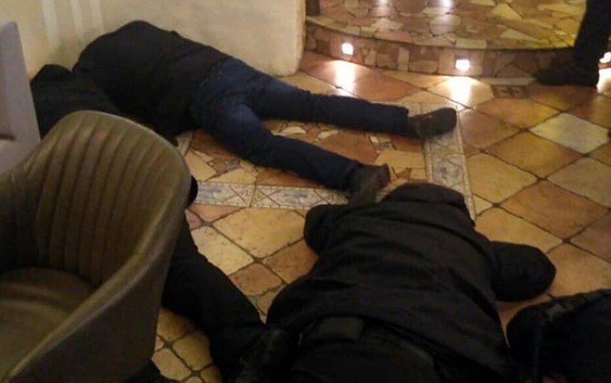 Restorana polis basqını: “Vor zakon”lar saxlanıldı - VİDEO