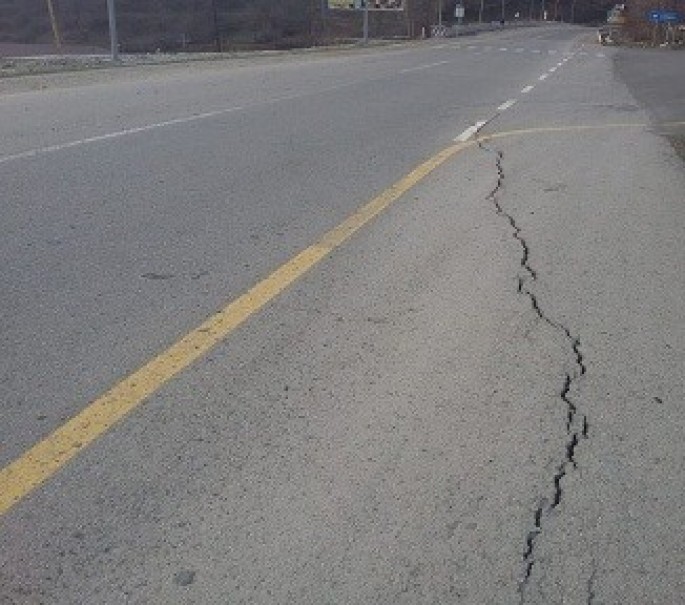 Zəlzələ bölgəsində sürüşmə faktı aşkarlanıb - FOTO