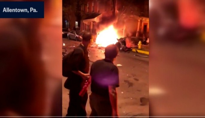 Avtomobil partladı: 3 ölü