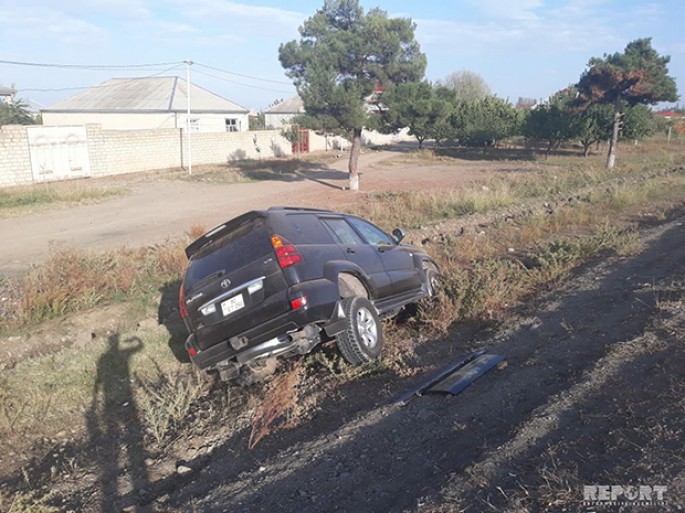 Bakı-Qazax yolunda qəza: xəsarət alanlar var - FOTO