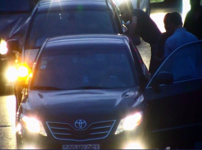 Bakının Ziya Bünyadov prospektində daha bir qəza - FOTO