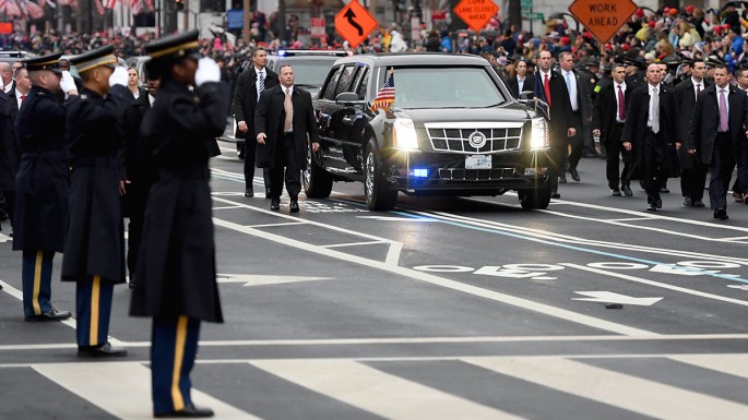 Prezidentin korteji qəza törətdi