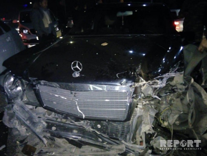 Şirvanda yol qəzası olub, xəsarət alanlar var