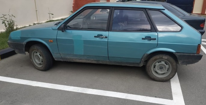 Şəkidə avtomobil qaçıran şəxslər saxlanılıb - FOTO