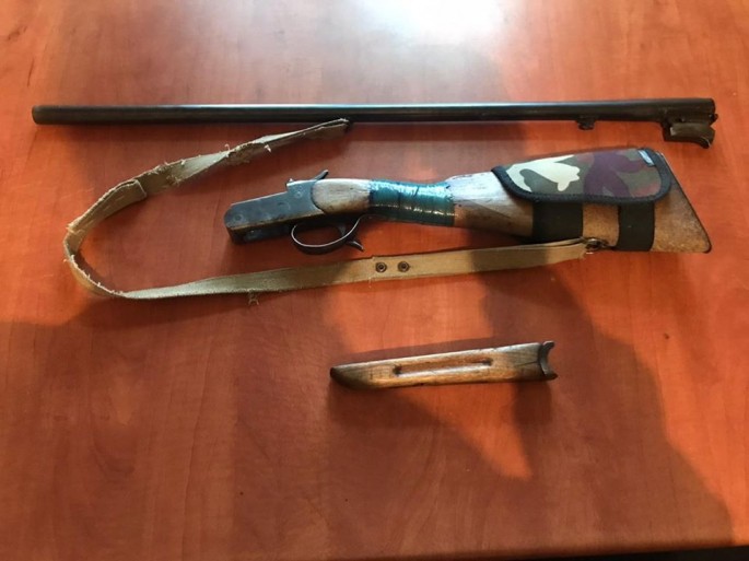 Sumqayıt sakinindən silah götürülüb