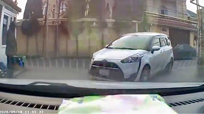 В Хатаинском районе неосторожный водитель устроил ДТП - ВИДЕО  