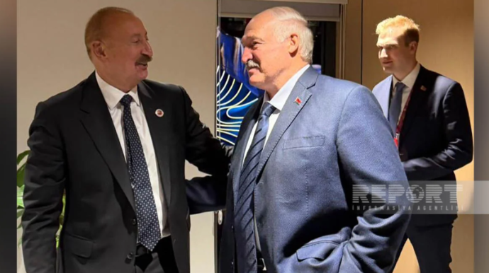 Bişkekdə Azərbaycan və Belarus prezidentlərinin görüşü olub  - FOTO