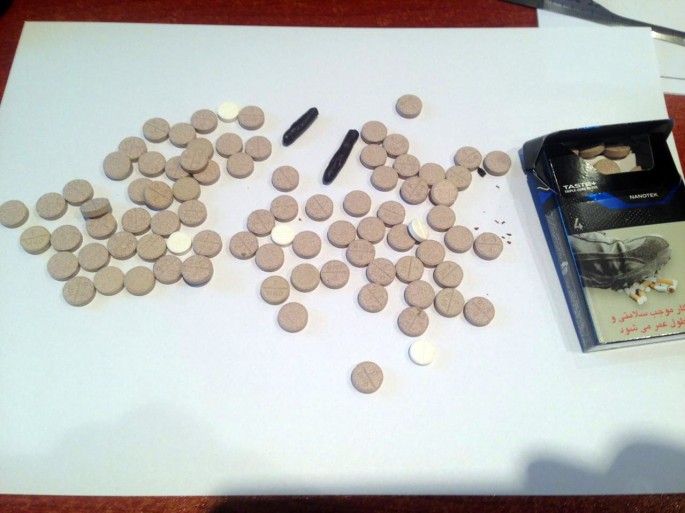 Siqaret qutusundan narkotik aşakarlandı