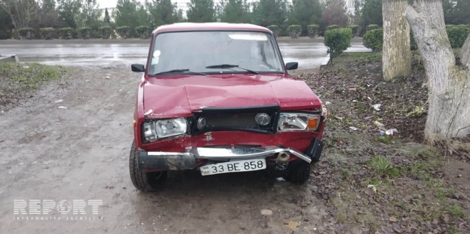 Salyanda yol qəzası: xəsarət alanlar var