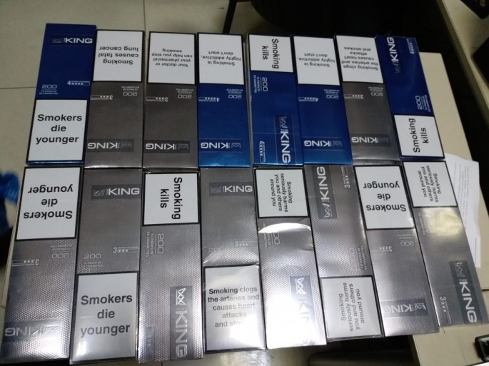 Gödəkçədən 3200 ədəd siqaret aşkar olunub - VİDEO